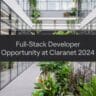 Full-Stack Developer Opportunity at Claranet 2024