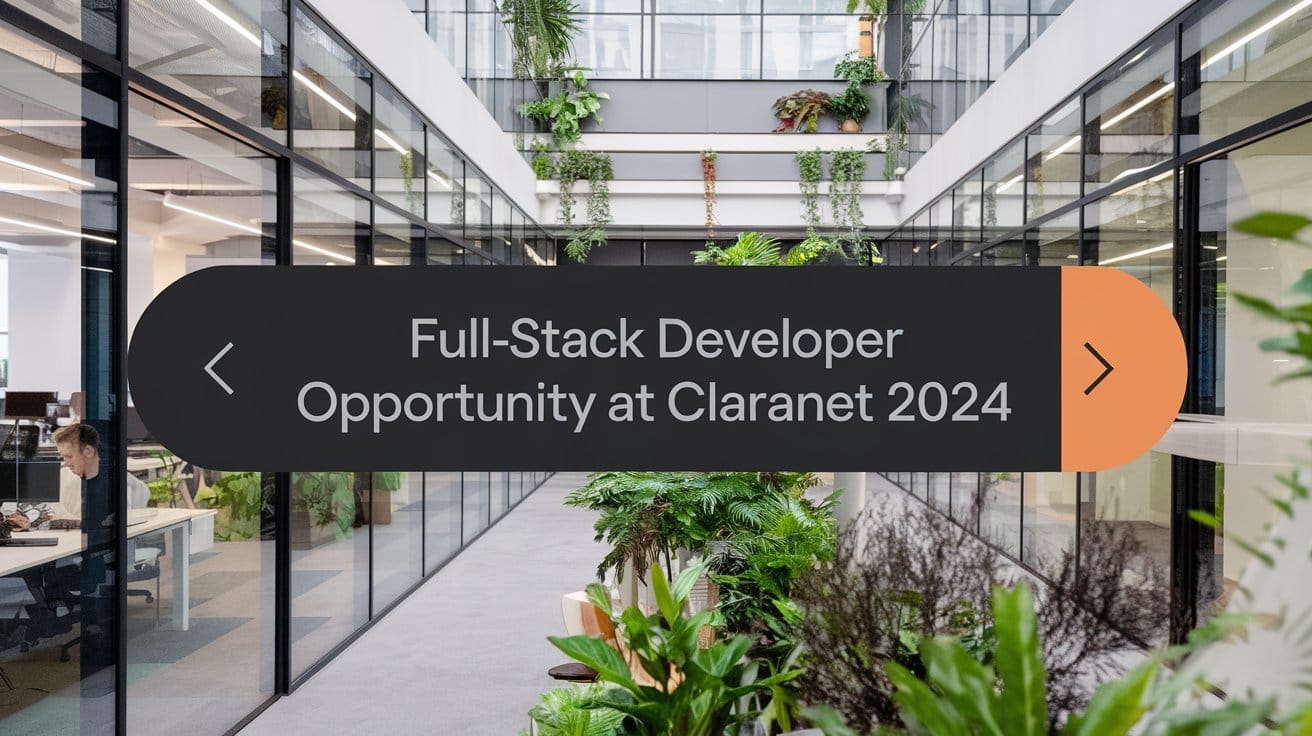 Full-Stack Developer Opportunity at Claranet 2024