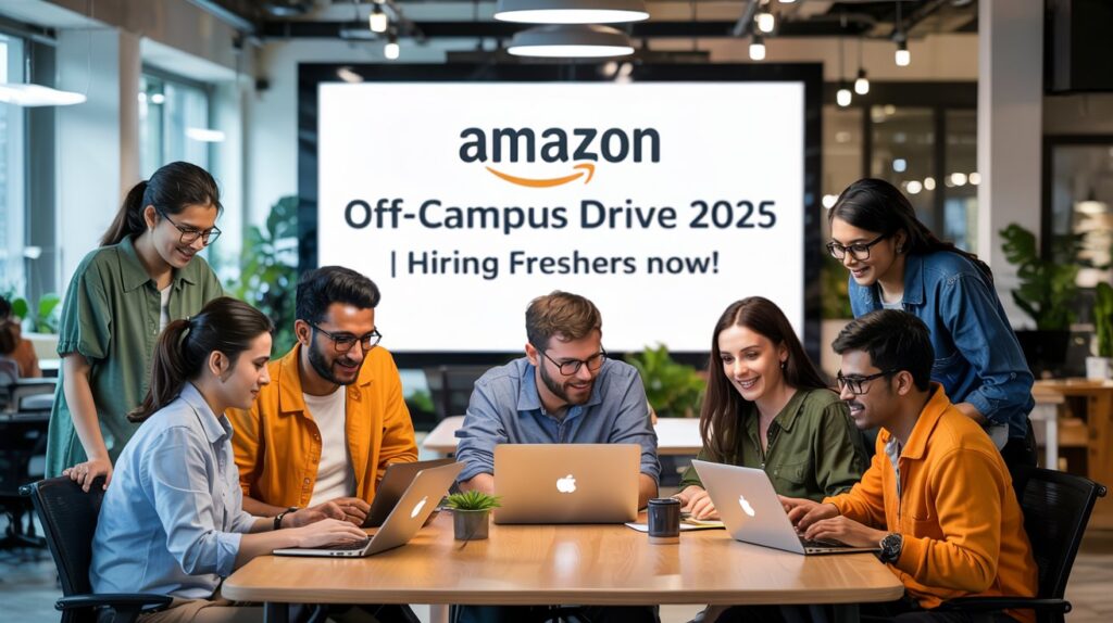 Amazon Off Campus Drive 2025 | Hiring Freshers Now!