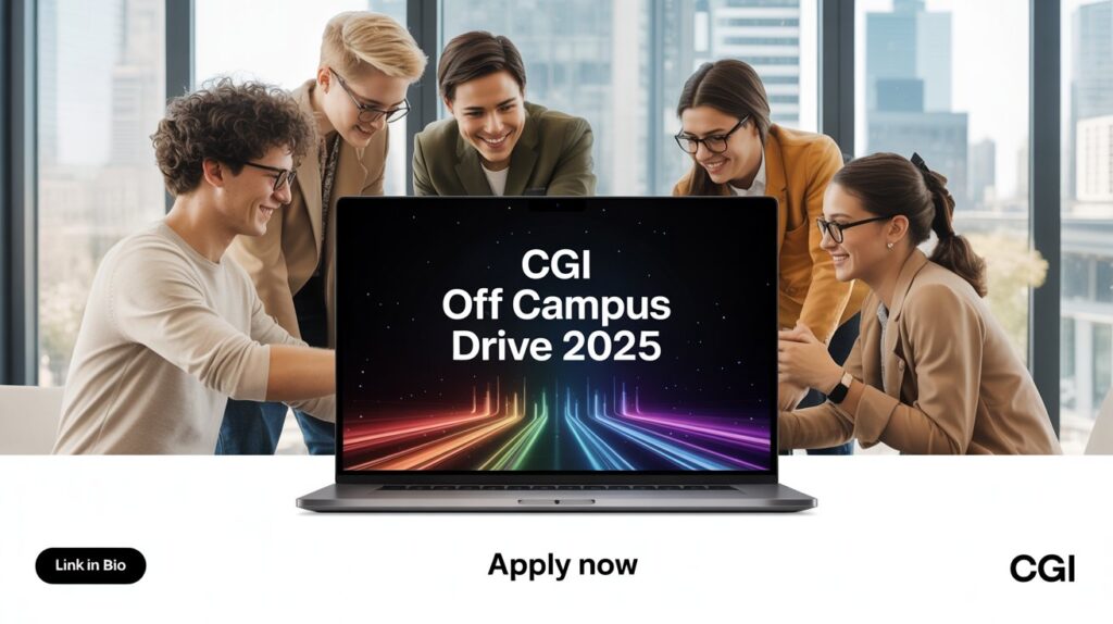 CGI Off Campus Drive 2025 Opportunity