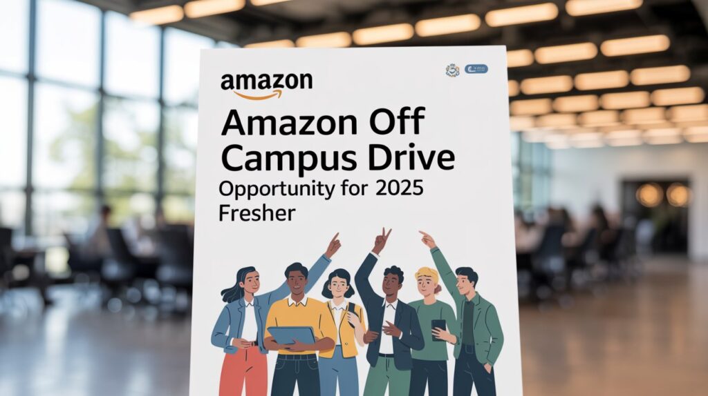 Amazon Off Campus Drive 2025 Opportunity