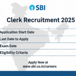 SBI Clerk Recruitment 2025