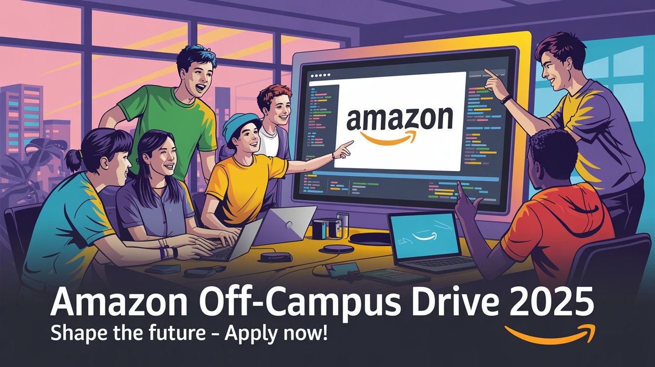 Amazon Off-Campus Drive 2025 for Software Dev Engineer