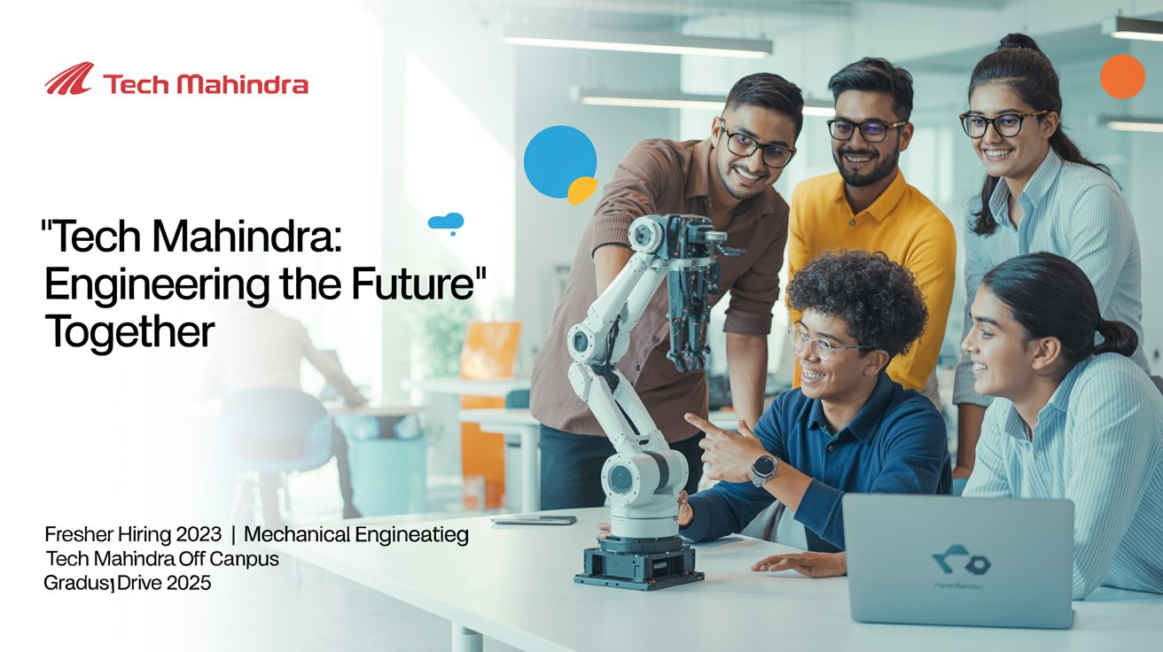 Tech Mahindra Off Campus Drive 2025