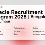 Oracle Recruitment Program 2025