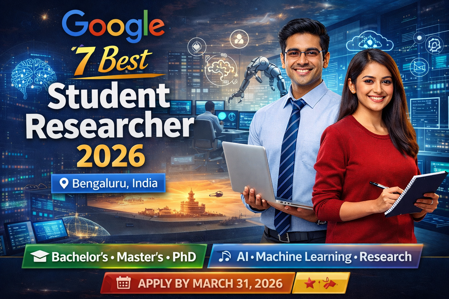 Student Researcher 2026 at Google